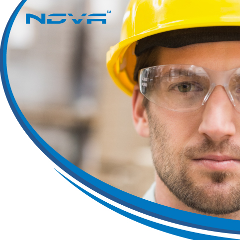 Elevate Your Eye Protection with NOVA™ E+ Series Wrap-Around Safety Glasses