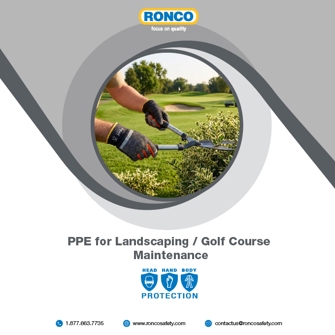 PPE for Landscaping / Golf Course Maintenance